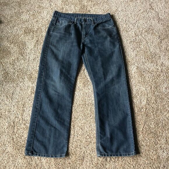 Levi’s 514 Men’s Slim Straight Jeans Size 33X28 - Picture 2 of 8